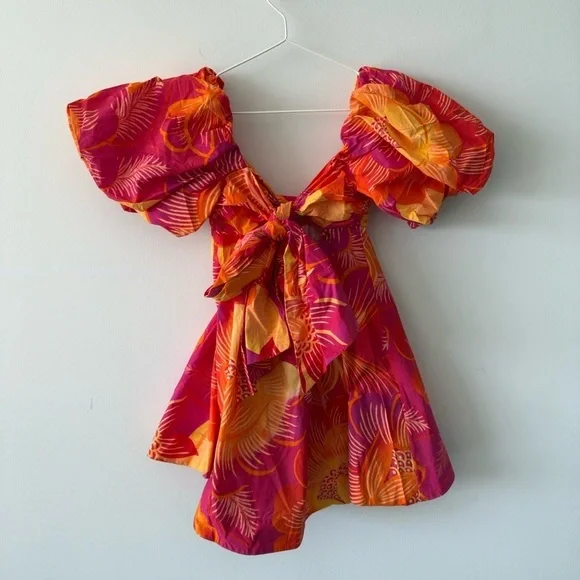 FARM RIO Summer Garden Ombre Mini Dress - Picture 6 of 16